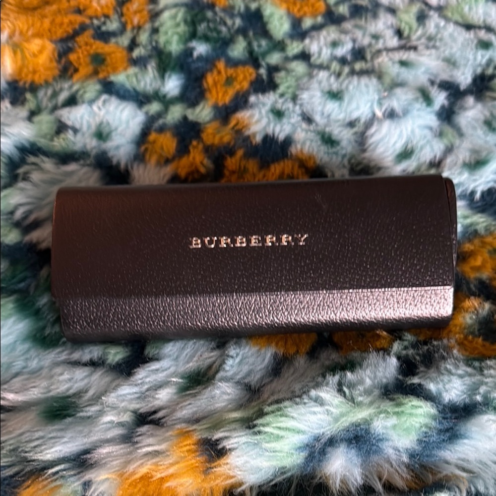 Burberry glasses case